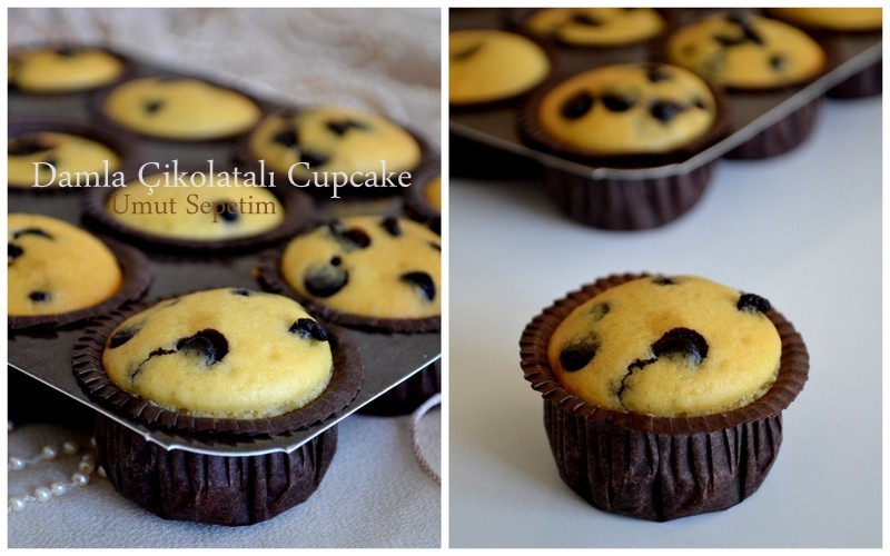 damla çikolatalı cupcake cupcake tarifleri,cupcake nasıl yapılır, kek tarifleri