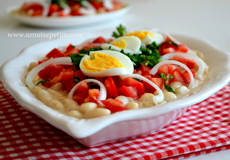 Antalya Piyazı Tarifi piyaz nasıl yapılır,tahinli piyaz,antalya, salata tarifleri