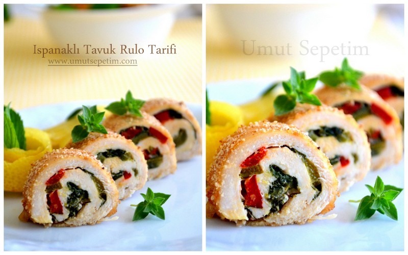 Rulo Tavuk Tarifi tavuk yemekleri,ramazan sofraları, nefis yemek tarifleri,umutsepetim