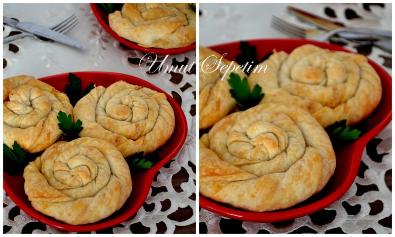 Gül böreği tarifi börek tarifleri,kolay börek