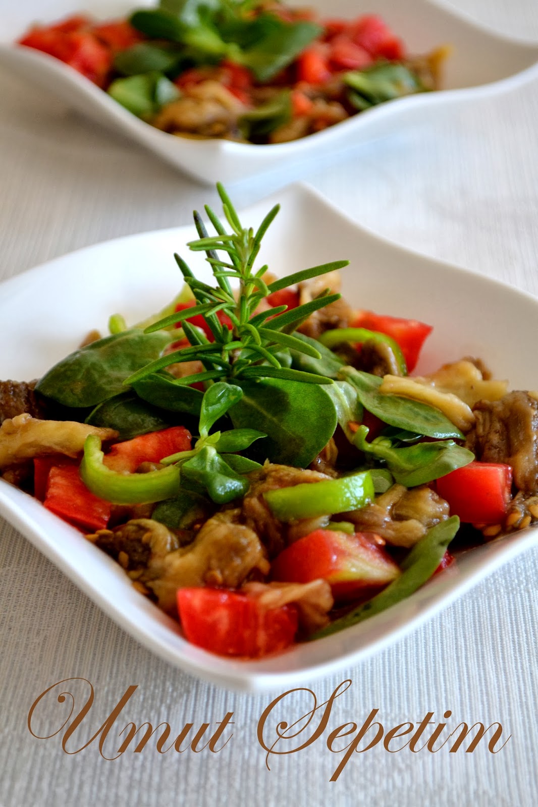 Patlıcan salatası salata tarifleri,közlenmiş patlıcan salatası tarifi