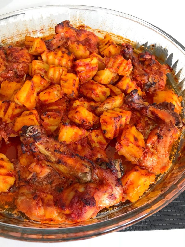 5 Dakikada Nefis Soslu Tavuk Yemeği